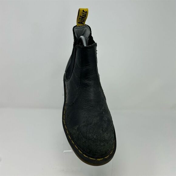 Dr. Martens Arbor ST Chelsea Boots Black Leather Steel Toe Slip Resistant Size 7 - Picture 3 of 16
